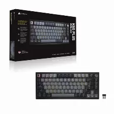 Teclado Inalámbrico Corsair K65 Plus Wireless 75 % Rgb Inglés, 10 M, Teclado Numérico No, Color Negro