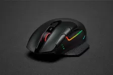 Mouse Gamer Corsair Dark Core Rgb Pro, Wired/wireless, 16000 Dpi ,9 Botones Programables, Rgb 4 Zonas, Usb, Negro