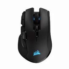 Mouse Gaming Corsair Ironclaw Rgb Wireless, 18000dpi, Bluetooth, Sensor Optico Custom Pixart, 10 Botones Programables, Omron