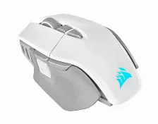 Mouse Corsair M65 Rgb Ultra Wireless óptico, 8 Botones, 26000 Dpi, Interfaz Bluetooth, Color Blanco