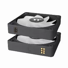 Kit 3 Ventiladores Thermaltake Ct140 Ex Reverse Argb Sync, 140mm, Negro