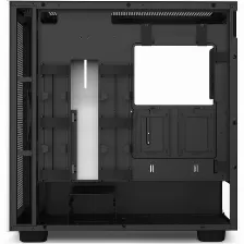 Gabinete Nzxt H7 Flow Midi Tower, Pc, Soporta Atx, Eatx, Micro Atx, Mini-itx, 7 Ranuras De Expansión, Color Negro, Blanco, Ventana Lateral Si, Fuente De Alimentación No, Ventiladores Frontales 1x 120 Mm, Ventiladores Traseros 1x 120 Mm, 2 X Usb 3.2