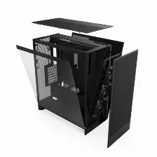 Gabinete Nzxt H7 Flow Midi Tower, Soporta Atx, Eatx, Micro Atx, Mini-itx, Sin Fuente, Color Negro