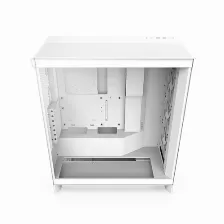 Gabinete Nzxt H7 Flow Midi Tower Con Ventana, 3x Ventiladores 120mm, S/fuente, Blanco