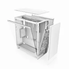 Gabinete Nzxt H7 Flow Midi Tower Con Ventana, 3x Ventiladores 120mm, S/fuente, Blanco