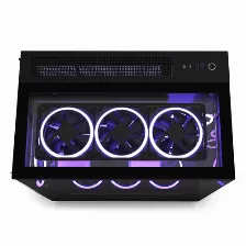 Gabinete Nzxt H9 Elite Midi Tower Con Ventana, 4 Ventiladores Rgb, S/fuente, Negro