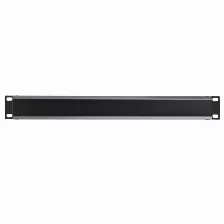 Panel Startech.com Material Acero, Tornillos Incluidos Si, Capacidad Del Rack 1u, Color Negro