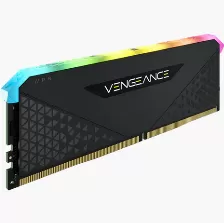 Memoria Ram Dimm Corsair Vengeance Rgb Rs 16gb Ddr4, 3200mhz, Compatible Con Aura Sync, Negro