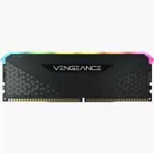 Memoria Ram Dimm Corsair Vengeance Rgb Rs 16gb Ddr4, 3200mhz, Compatible Con Aura Sync, Negro