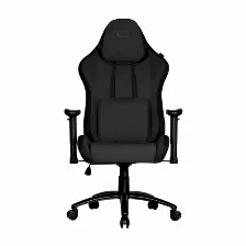 Silla Gamer Cooler Master Gaming Caliber R3c Asiento Acolchado, Reposa-brazos Si, Material Espuma, Base Acero, Peso Máximo 150 Kg, Color Negro