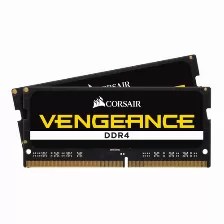 Memoria Ram Corsair Vengeance Cmsx32gx4m2a3200c22 32 Gb Ddr4, 3200 Mhz, 260-pin So-dimm, ( 2 X 16 Gb) Computadora Portátil