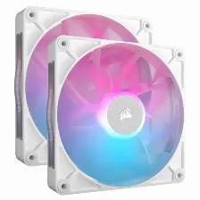 Ventilador Corsair Icue Link Rx140 Rgb Tamaño 14 Cm, 1700 Rpm Max, Led Multi, 2 Pieza(s), Color Blanco