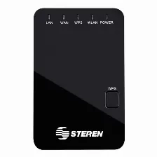 Ampliador De Red Steren Com-818 300 Mbit/s, 2rj-45, Negro