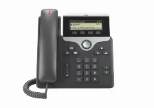 Teléfono Ip Cisco 7811, Teléfono Ip, Negro, Plata, Terminal Con Conexión Por Cable, Policarbonato, Escritorio/pared, 1 Líneas