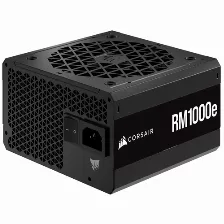 Fuente De Poder Corsair Rm1000e, 1000w, 80 Plus Gold, Atx, 24-pin, Totalmente Modular, Negro