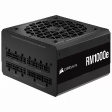 Fuente De Poder Corsair Rm1000e, 1000w, 80 Plus Gold, Atx, 24-pin, Totalmente Modular, Negro