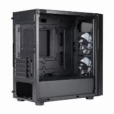 Gabinete Cooler Master Cmp 320 Media Torre Con Ventana, 2x Ventiladores Argb, Negro Open Box Grado A