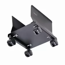 Soportes Para Cpu Startech.com Carrito Para Gabinete Torre De Computadora - Carrito Con Ruedas Para Cpu - Soporte Ajustable Para Cpu - De Acero - Carga De 21kg, Soporte Del Cpu Del Carro, Tower, 21...