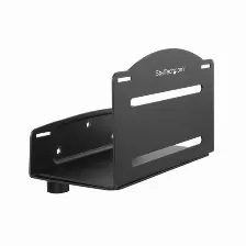 Soportes Para Cpu Startech.com Soporte Ajustable De Cpu Para Pared - Base Ajustable De Computadora Para Pared - Bracket De Montaje Para Computadora, Soporte De Pared Para Cpu, Universal, 10 Kg, Negro, Acero, Vertical