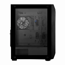 Gabinete Game Factor Csg 400, Atx/m-atx/itx/e-atx, 5 Ventiladores Argb, Sin Fuente, Negro