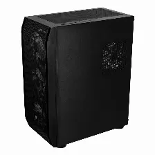 Gabinete Game Factor Csg 400, Atx/m-atx/itx/e-atx, 5 Ventiladores Argb, Sin Fuente, Negro