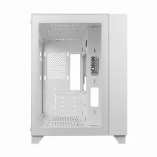 Gabinete Game Factor Csg570, Ventana Lateral, Rgb, Ventiladores Traseros 1x 120 Mm, Blanco