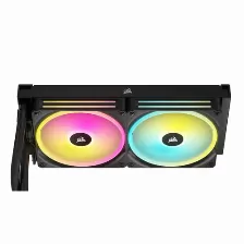 Disipador Corsair H115i, Kit De Enfriamiento Líquido, 14 Cm, 400 Rpm, 2000 Rpm, 82.5 Cfm, Negro