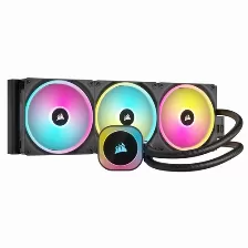 Disipador Corsair H170i, Kit De Enfriamiento Líquido, 14 Cm, 400 Rpm, 2000 Rpm, 82.5 Cfm, Negro