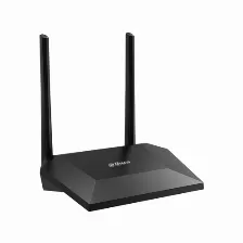 Ruteador Inalámbrico Dahua Technology N3 Antenas 2, Banda única (2,4 Ghz), Wi-fi 4 (802.11n), Puertos Lan 4, 300 Mbit/s, Negro