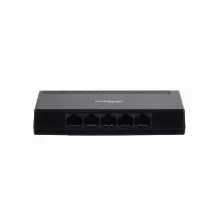 Switch Dahua Technology Access Dh-pfs3005-5gt-l No Administrado, L2, Cantidad De Puertos 5, Gigabit Ethernet (10/100/1000), 10000 Gbit/s, Negro