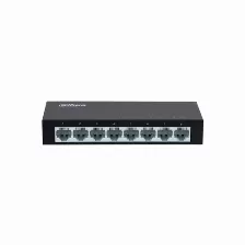 Switch Dahua Technology Access Pfs3008-8et-v2 No Administrado, L2, Cantidad De Puertos 8, Fast Ethernet (10/100), 1.6 Gbit/s, Negro