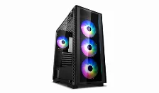 Gabinete Deepcool Matrexx 50 Add-rgb 4f Midi Tower, Pc, Soporta Atx, Eatx, Micro Atx, Mini-itx, 7 Ranuras De Expansión, Color Negro, Ventana Lateral Si, Iluminación Si, Fuente De Alimentación No, V...