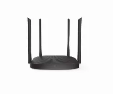 Router Inalambrico Hikvision, 4 Antenas, 5 Dbi, 2.4 / 5ghz, 3xlan 1xwan 10/100/1000 Mbps, Wifi 5, Negro