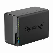 Nas Synology Diskstation Ds224+ Intel J4125, 2 Ghz, 4 Núcleos, Número De Unidades De Almacenamiento Compatibles 2, 2.5/3.5