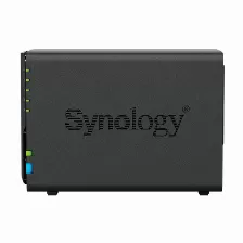 Nas Synology Diskstation Ds224+ Intel J4125, 2 Ghz, 4 Núcleos, Número De Unidades De Almacenamiento Compatibles 2, 2.5/3.5