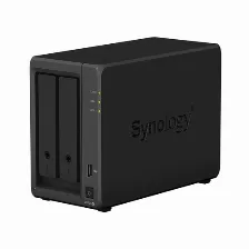 Nas Synology Diskstation Ds723+ Amd R1600, 2.6 Ghz, 2 Núcleos, Número De Unidades De Almacenamiento Compatibles 2