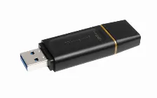 Memoria Usb Kingston Datatraveler Exodia 128 Gb, Usb 3.2, Negro/amarillo