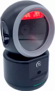 Lector De Codigo De Barras Ec Line Ec-2d-2600 Tipo De Escaneo 1d/2d, Sensor Cmos, Color Negro