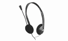 Audífonos Easy Line El-994787 Diadema Para Llamadas/música, Micrófono Boom, Conectividad Alámbrico, Conector De 3.5 Mm Si, Color Negro