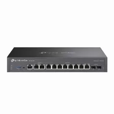 Ruteador Alambrico Tp-link Omada Er7412-m2 Ethernet Wan Si, 2.5 Gigabit Ethernet, Gigabit Ethernet, Puertos Lan 7, Ieee 802.1q, Ieee 802.3, Ieee 802.3ab, Ieee 802.3u, Ieee 802.3x, Ieee 802.3z