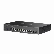 Ruteador Alambrico Tp-link Omada Er7412-m2 Ethernet Wan Si, 2.5 Gigabit Ethernet, Gigabit Ethernet, Puertos Lan 7, Ieee 802.1q, Ieee 802.3, Ieee 802.3ab, Ieee 802.3u, Ieee 802.3x, Ieee 802.3z