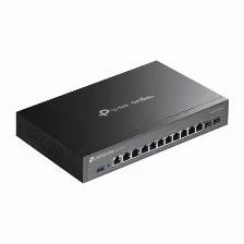 Ruteador Alambrico Tp-link Omada Er7412-m2 Ethernet Wan Si, 2.5 Gigabit Ethernet, Gigabit Ethernet, Puertos Lan 7, Ieee 802.1q, Ieee 802.3, Ieee 802.3ab, Ieee 802.3u, Ieee 802.3x, Ieee 802.3z