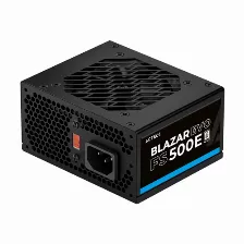 Fuente De Poder Acteck Blazar Evo Fs500e, 500w, 20+4 Pin, Atx, Negro Open Box Grado A