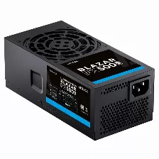 Fuente De Poder Tfx Acteck Blazar Fx500, 500w, 2x Molex, 2x Sata, 1x Atx, Negro