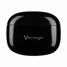 Audífonos Vorago Esb-202 Intra Auditivo Para Música/cotidiano, Micrófono Integrado, Conectividad True Wireless Stereo (tws), Color Negro