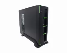 Gabinete Slim Evotec Aruba, Con Fuente De Poder 600w, Mini-atx Bahias Ssd 2.5 Hdd 3.5