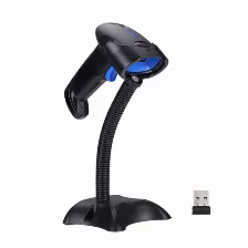 Lector De Codigo De Barras Evotec Ev-3007 Tipo De Escaneo 1d/2d, Sensor Laser, Inalámbrico, Interfaz Usb, Color Negro