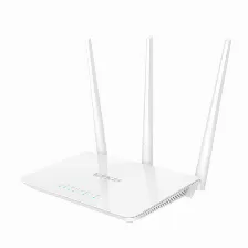 Router Repetidor Inalambrico Tenda N300 F3, 3 En 1, 3 Antenas 5dbi, Qos, Hasta 300mbps, Color Blanco