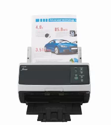 Escaner Ricoh Fi-8150 Tamaño Máximo De Escaneado 216 X 355.6 Mm, Resolución 600 X 600 Dpi, Velocidad De Escaneo Adf 50 Ppm, Usb 3.2 Gen 1 (3.1 Gen 1), Color Negro, Gris