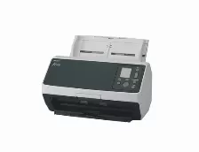 Escaner Ricoh Fi-8170 Tamaño Máximo De Escaneado 216 X 355.6 Mm, Resolución 600 X 600 Dpi, Velocidad De Escaneo Adf 70 Ppm, Usb 3.2 Gen 1 (3.1 Gen 1), Color Negro, Gris